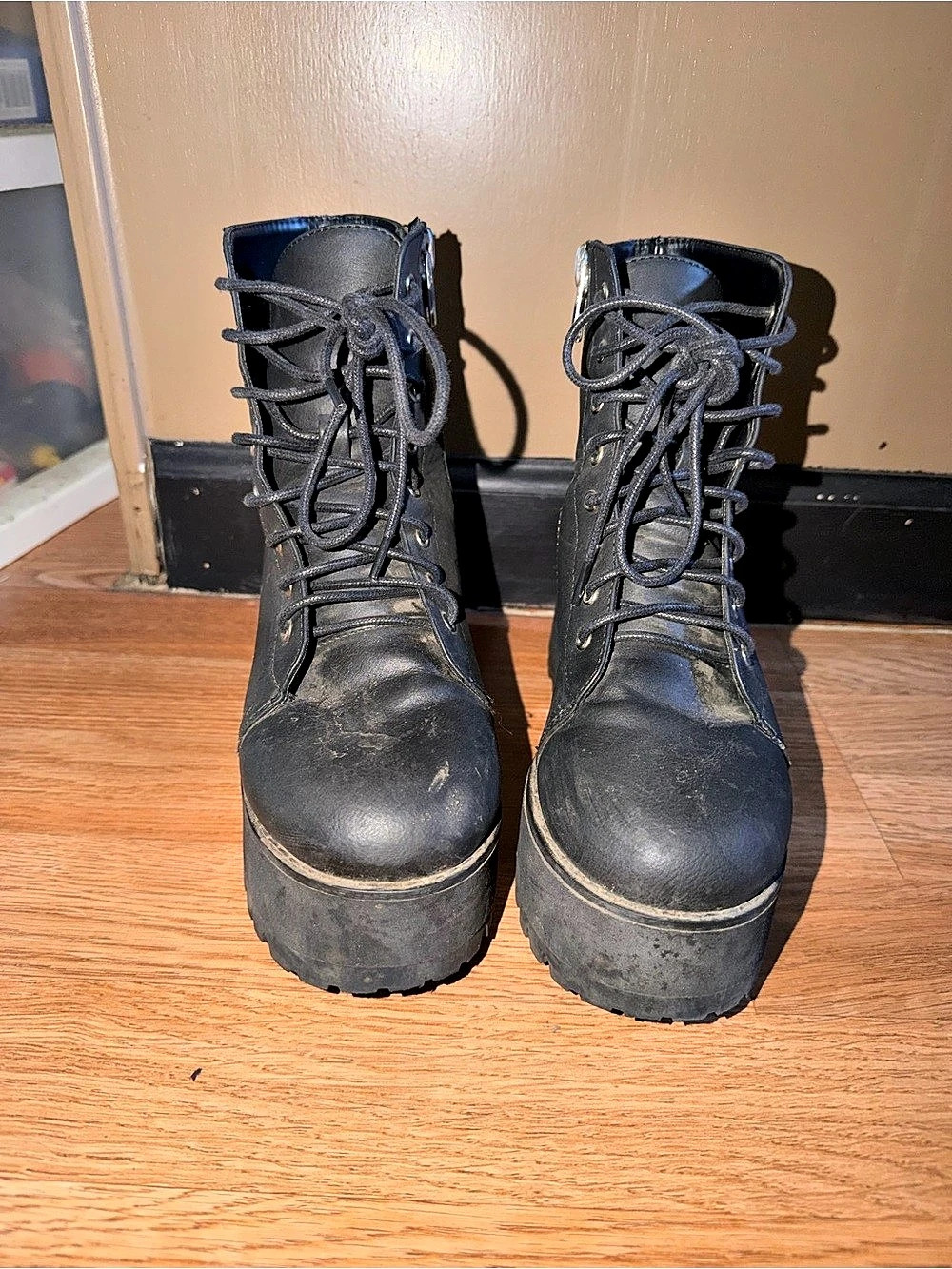 Current Mood Combat Boot Black
